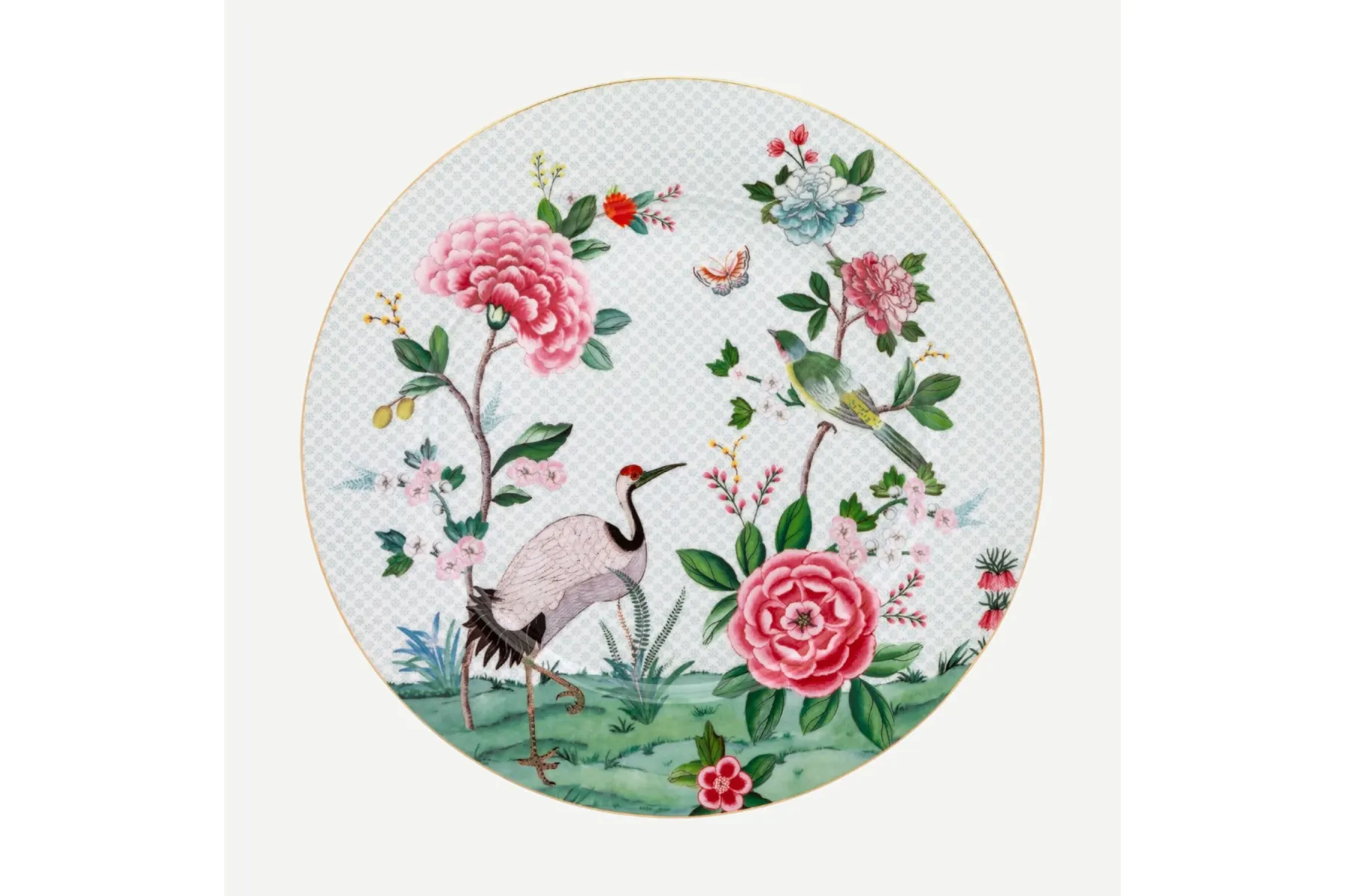 Beyaz Porselen Supla 32 cm Blushing Birds Collection by Pip Studio