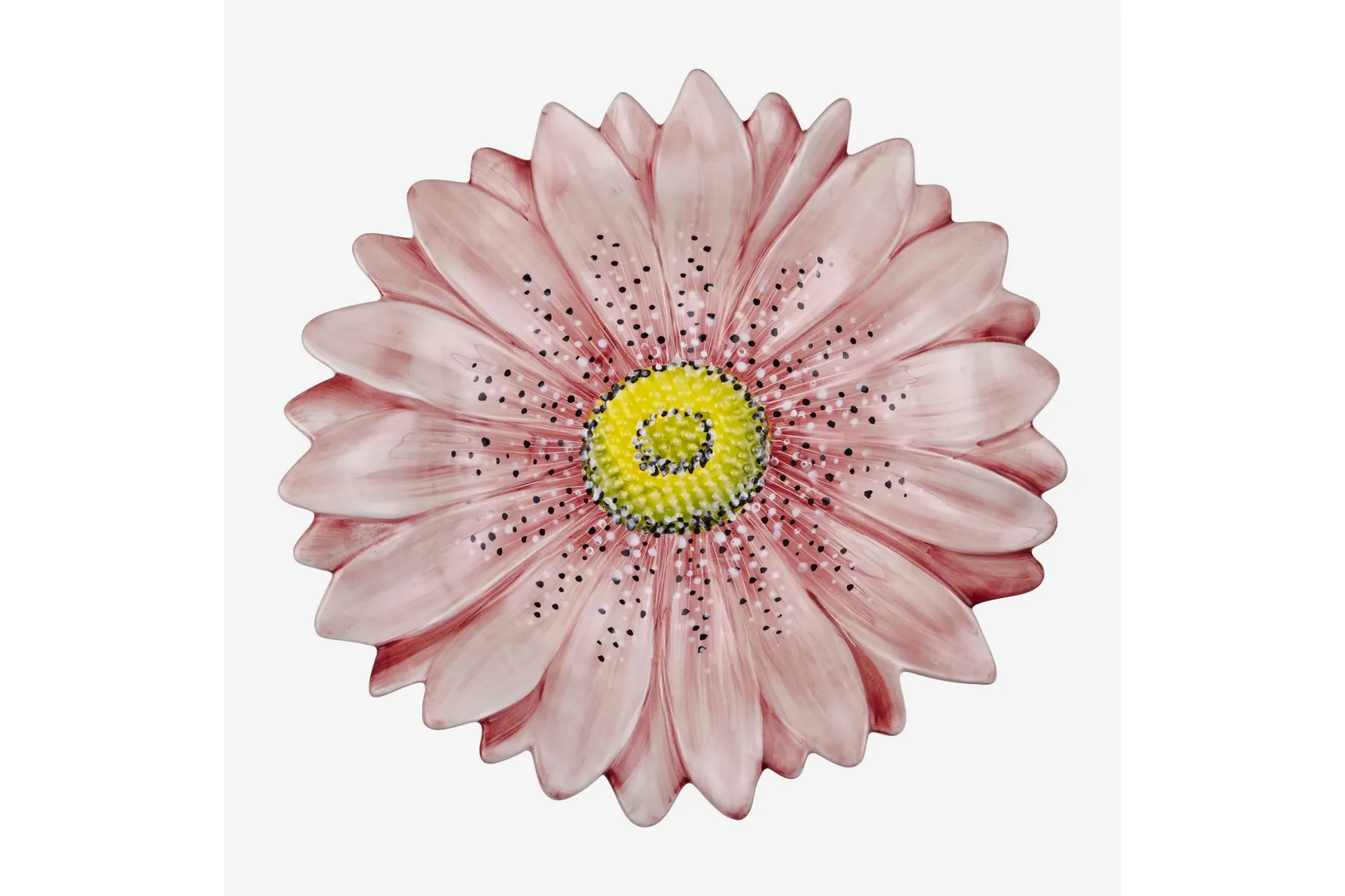 Pembe Seramik Servis Tabağı 42 Cm Camomilla Collection by Edelweiss Italy