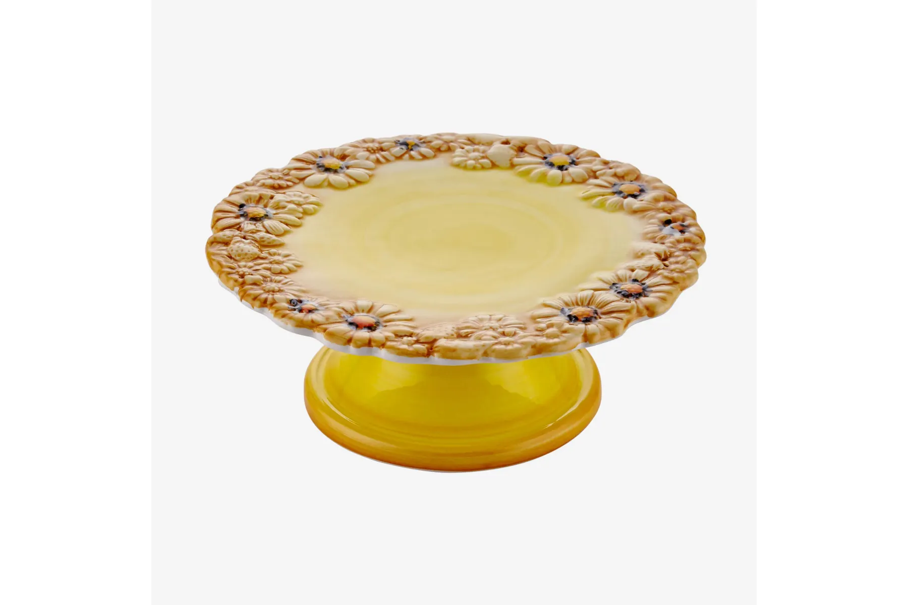 Camomilla Sarı Mini Kek Standı 22x22 cm 