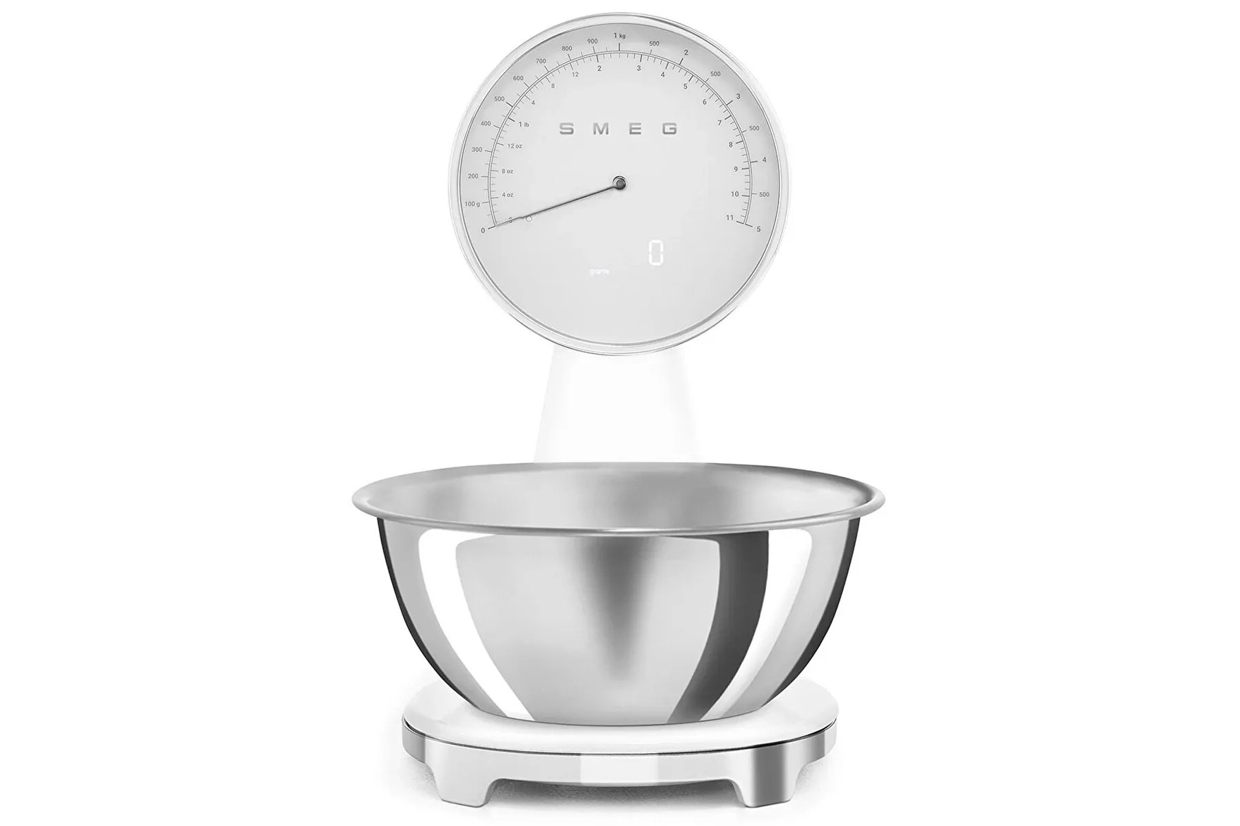 Smeg 50's Style Retro KSF01WHWW Beyaz Analog Mutfak Tartısı