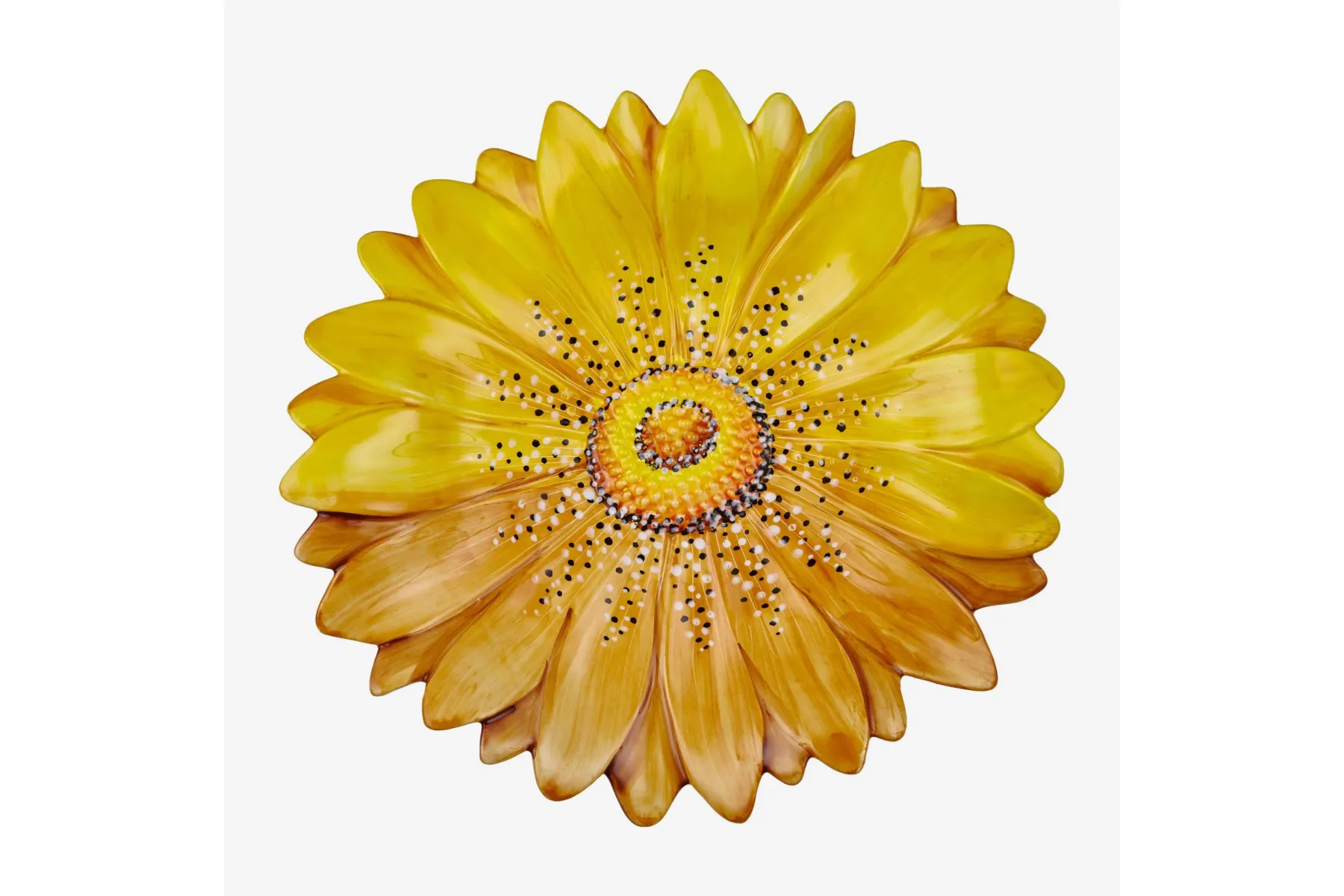Camomilla Sarı Servis Tabağı 42x42 cm 