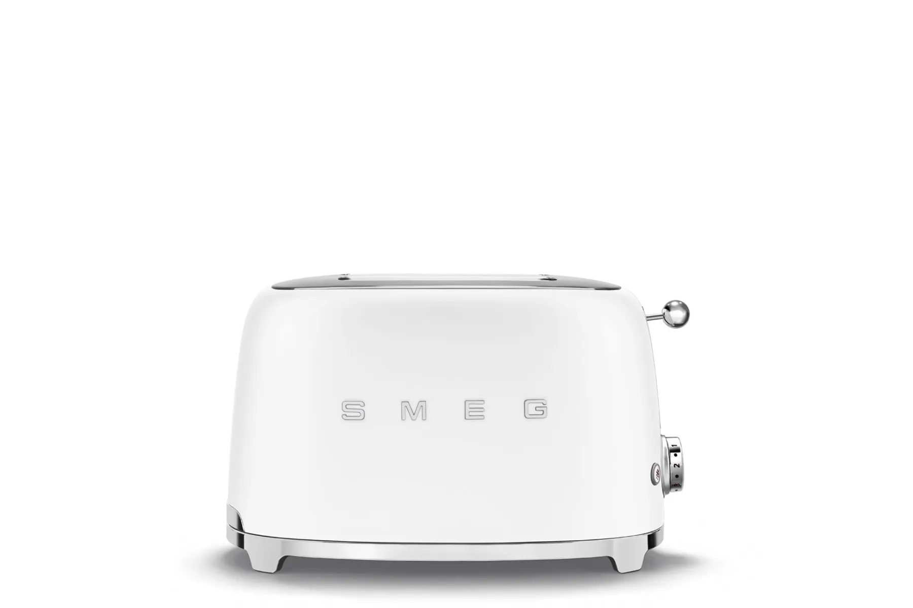 Smeg 50'S 2x1 Style Retro Mat Beyaz Ekmek Kızartma Makinesi