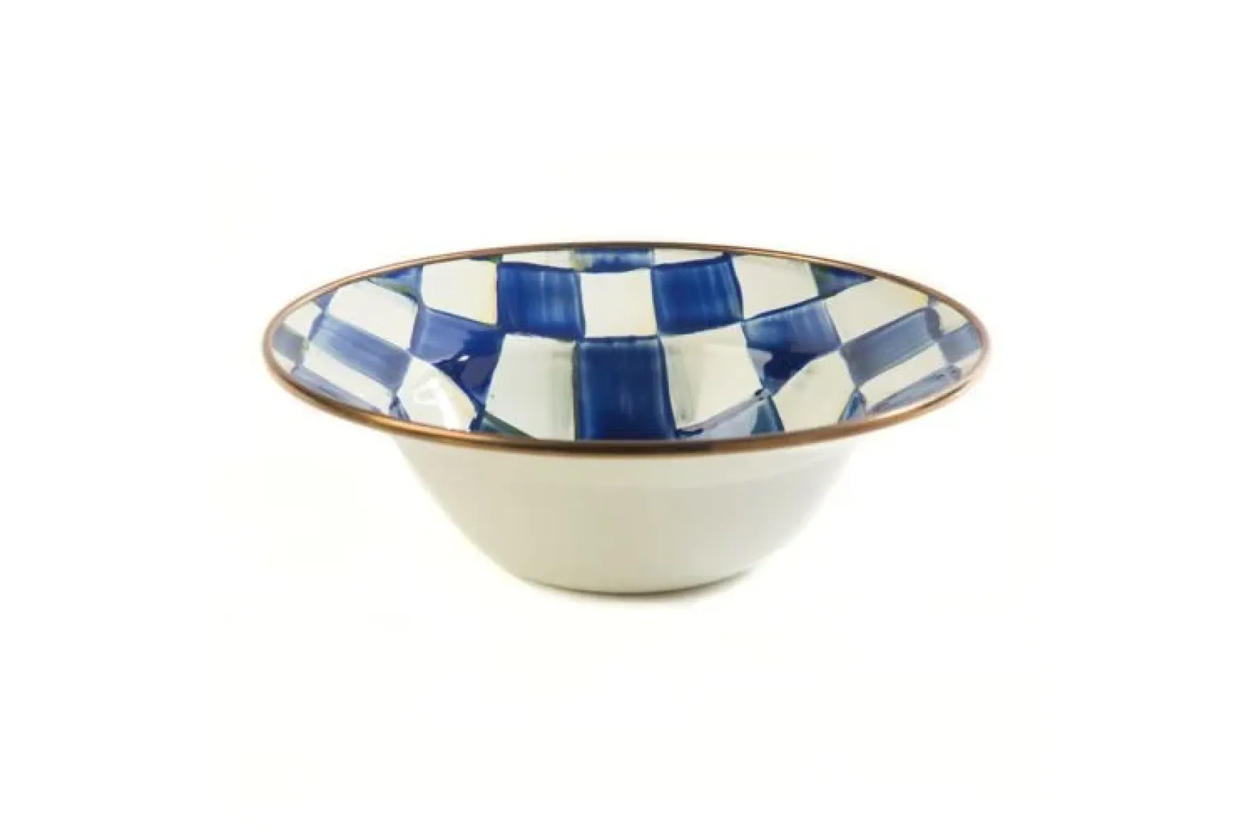royal-check-enamel-breakfast-bowl