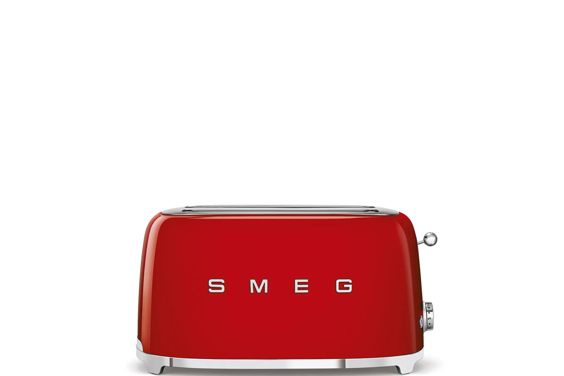 Smeg 50'S 2x2 Style Retro Kırmızı Ekmek Kızartma Makinesi