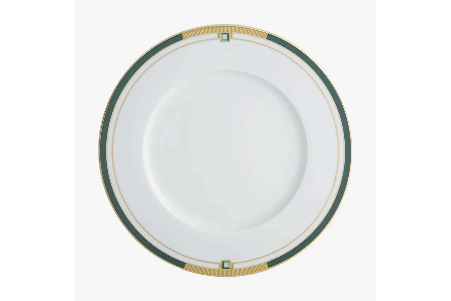 Yeşil Porselen Yemek Tabağı 30 Cm Emerald Collection by Vista Alegre