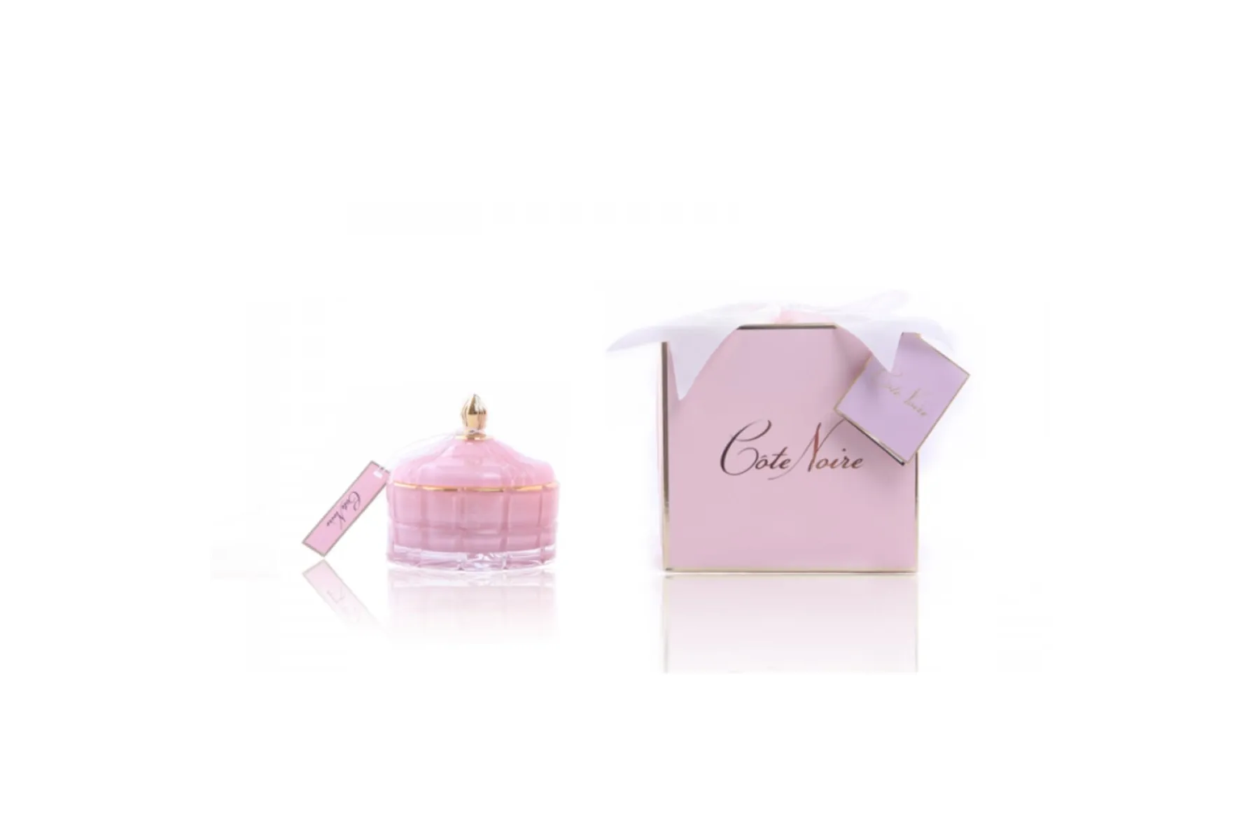 Cote Noire - Art Deco Mum Pembe