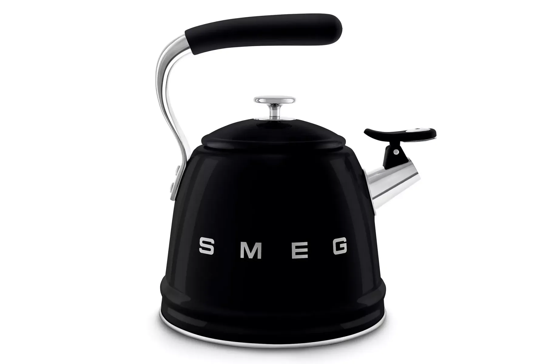 SMEG 50'S Style Retro Siyah Islık Kettle 2.3 Lt