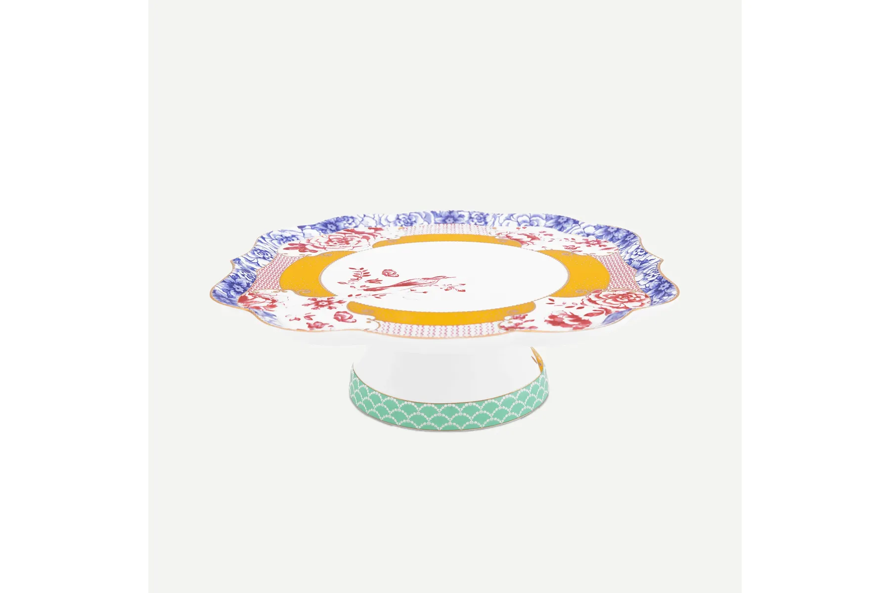 Mavi Porselen Kek Standı 24 cm Royal Collection by Pip Studio