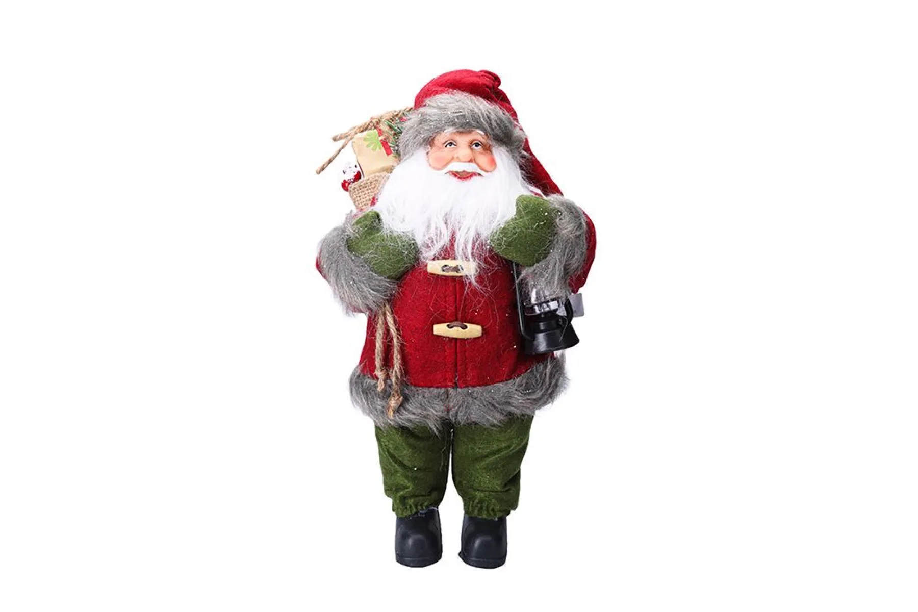 Porland Noel Baba Kırmızı Kürklü 32cm