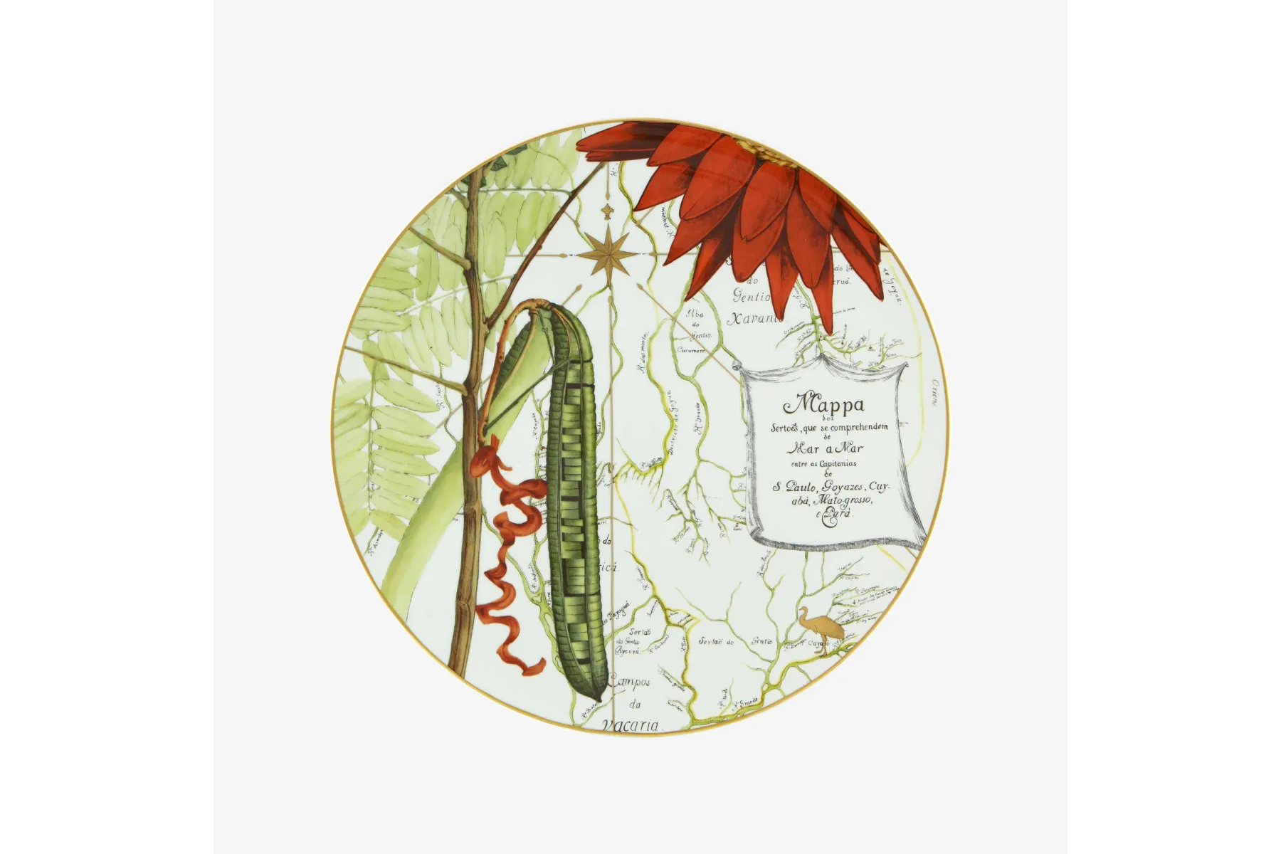 Yeşil Porselen Supla 33 Cm Amazonia Collection by Vista Alegre