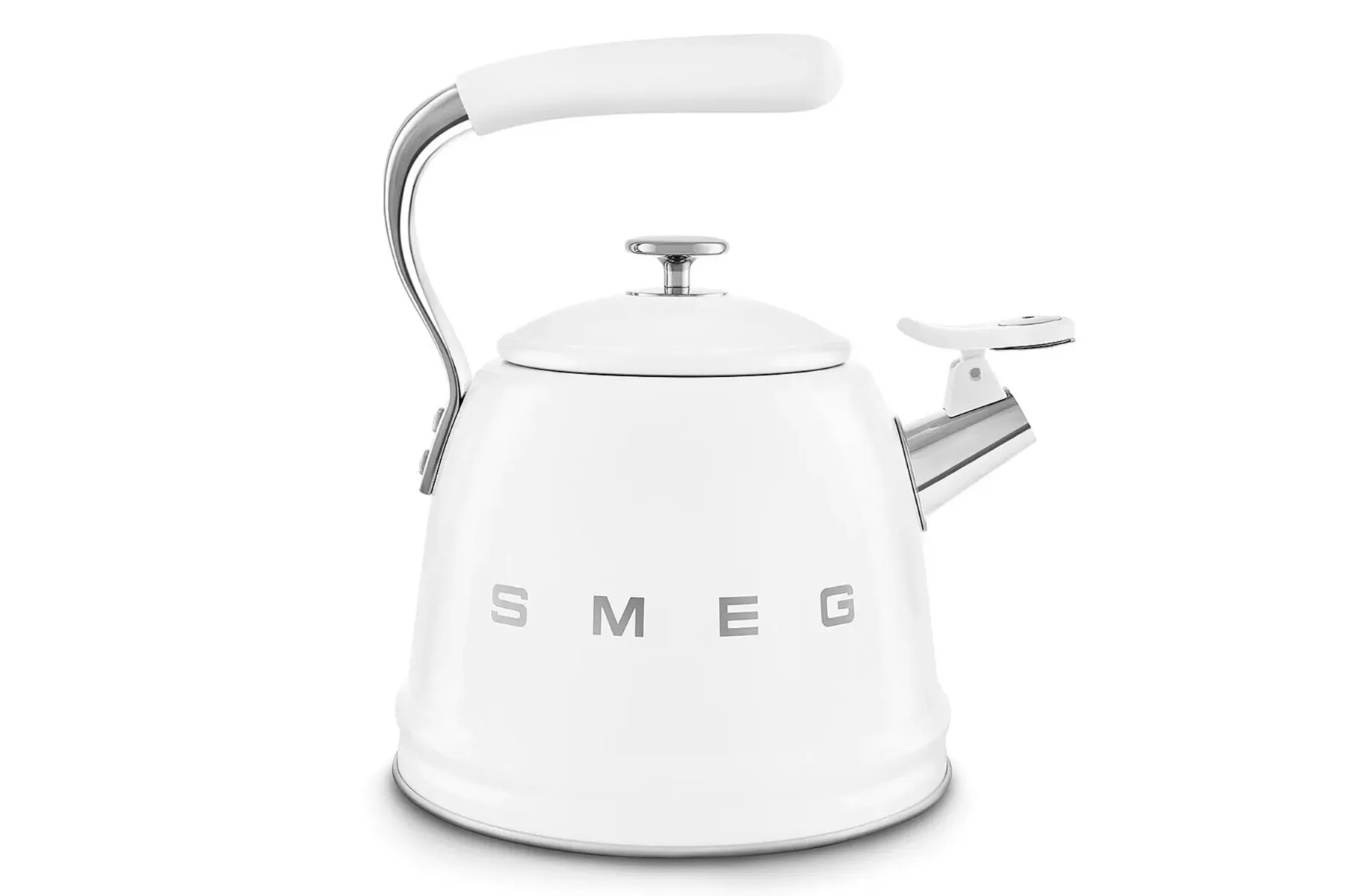 SMEG 50'S Style Retro Beyaz Islık Kettle 2.3 Lt