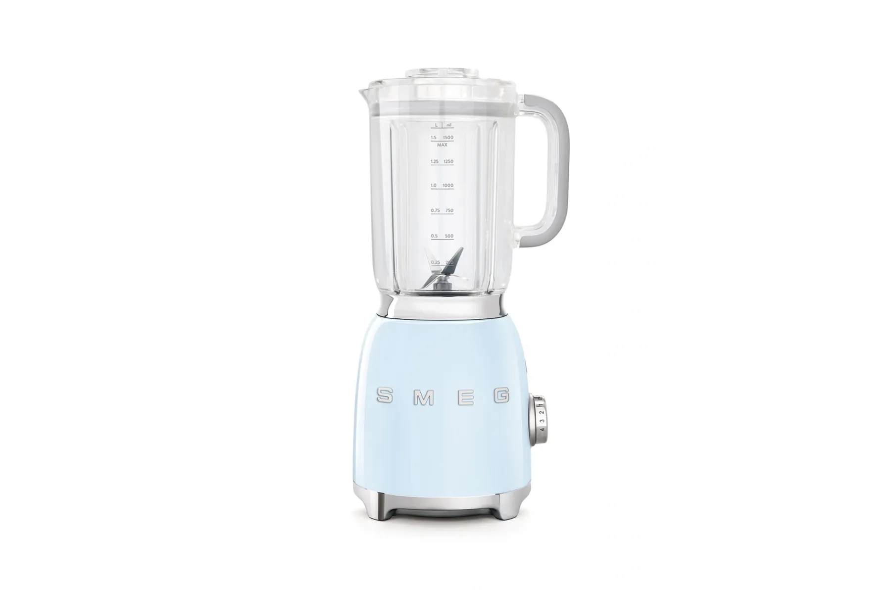 SMEG 50'S Style Retro Pastel Mavi Blender