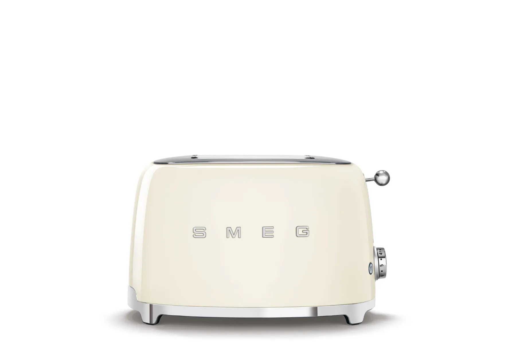 Smeg 50'S 2x1 Style Retro Krem Ekmek Kızartma Makinesi