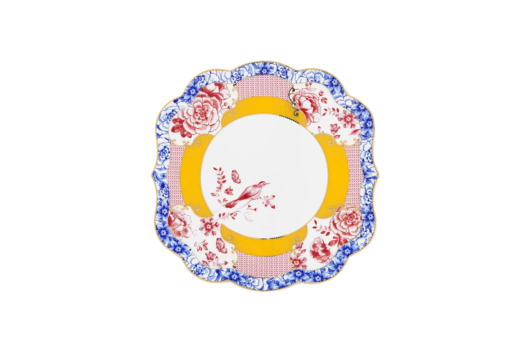 Mavi Porselen Kek Standı 24 cm Royal Collection by Pip Studio