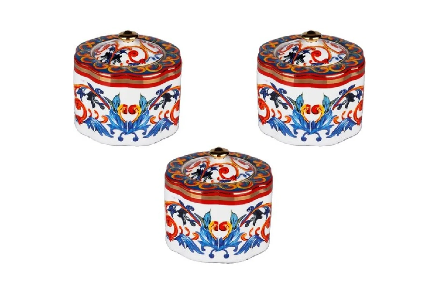 Lucky Art Giselle Bone 3 l Kavanoz Seti vesta-bone-6li-kahve-fincan-seti