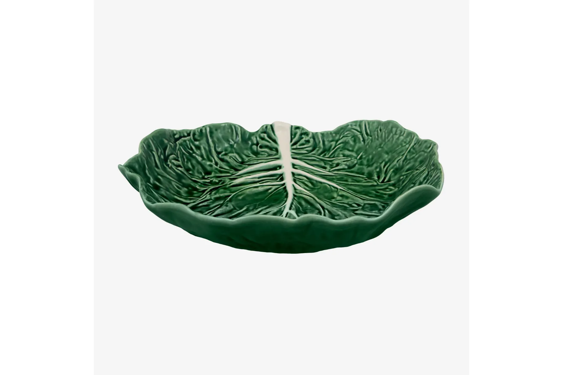 Yeşil Seramik Servis Kasesi 32,5 Cm Cabbage Collection by Bordallo Pinheiro