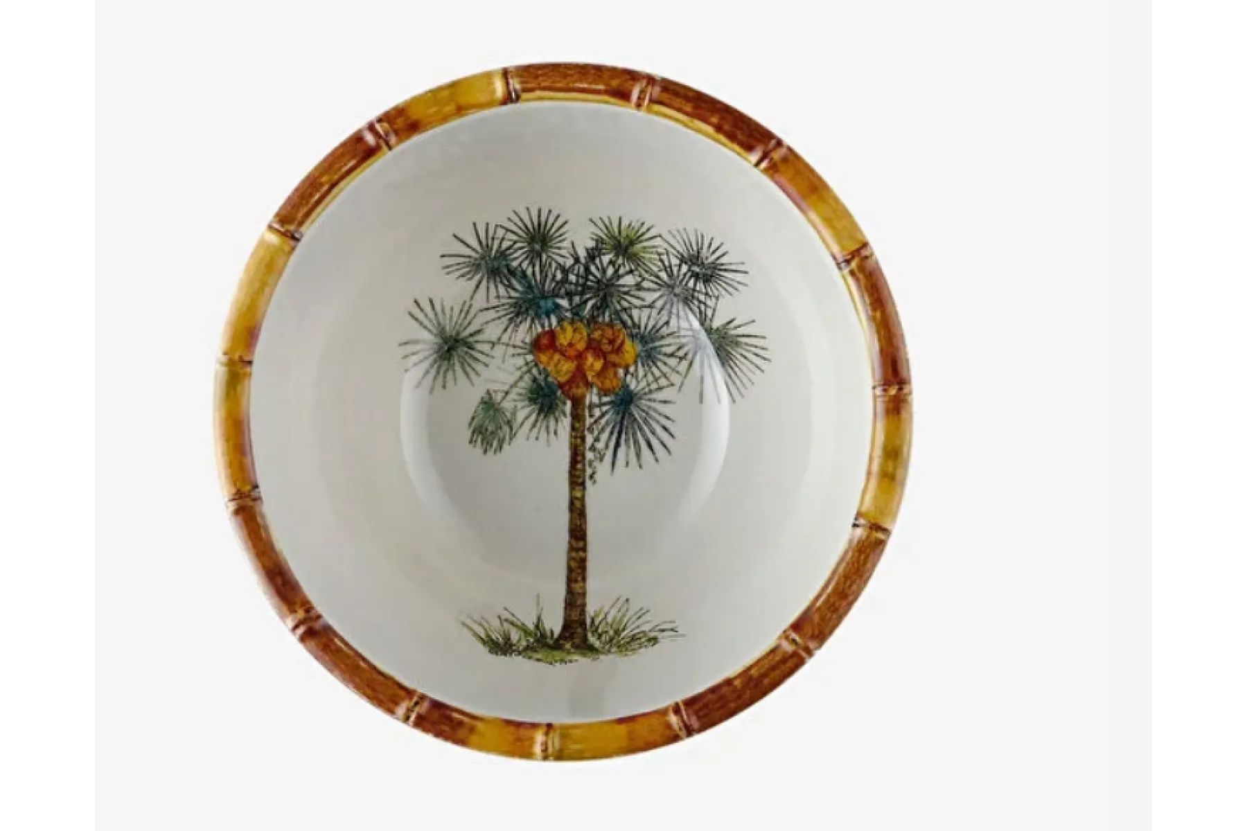 Beyaz Melamin Kase 15 Cm Bambu Collection by Chiara Alessi